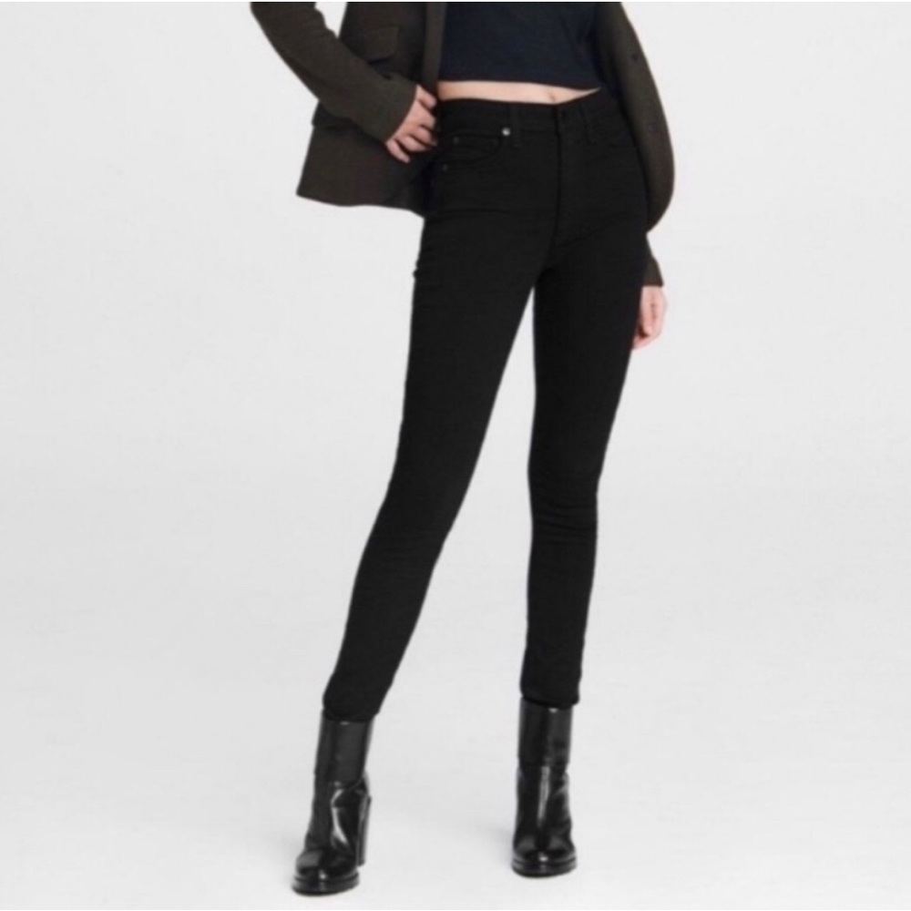 NWOT Rag & Bone The Legging Mid-Rise Skinny Black